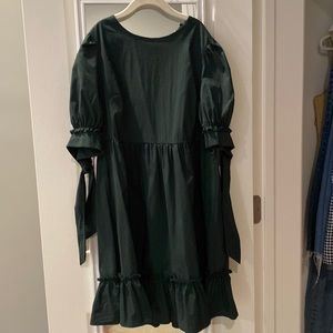 Dark Green Dress